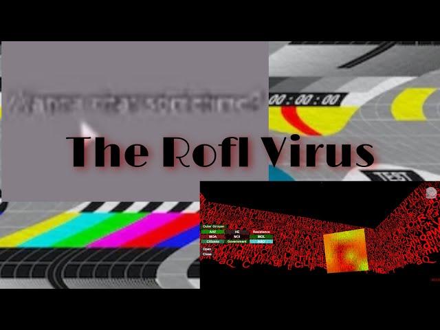 The Story Of The Rofl Virus - Roblox Horror