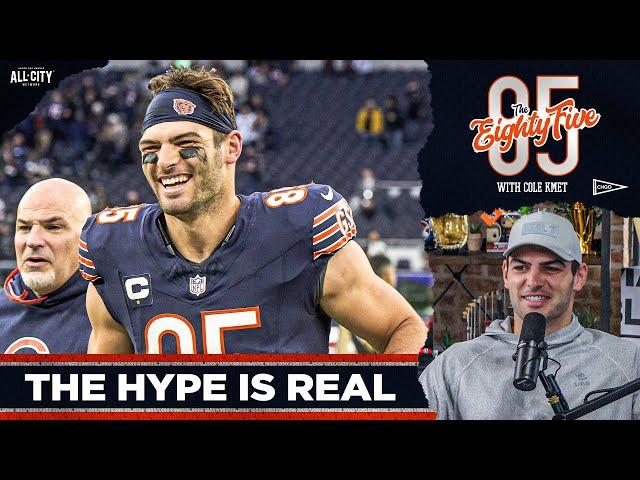 Cole Kmet is feeling the "buzz" ahead of Bears-Commanders showdown | The Eighty Five with Cole Kmet