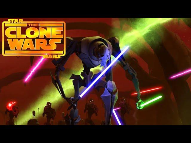 Grievous Massacres the Nightsisters [4K HDR] - Star Wars: The Clone Wars