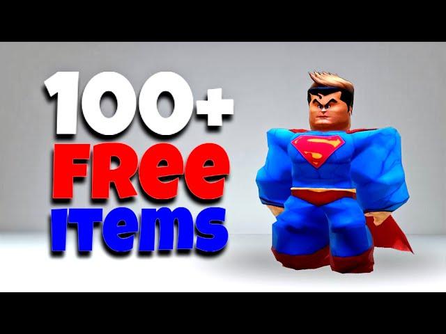 HURRY!! 100+ ️ (BLUE & RED) ROBLOX FREE ITEMS (STILL AVAILABLE) 2024