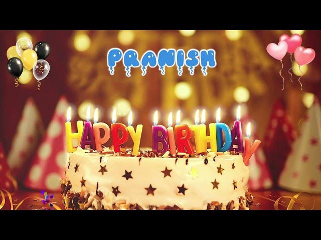 PRANISH Happy Birthday Song – Happy Birthday to You