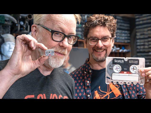 Adam Savage's Deep Dive Into Vintage Audio Media!