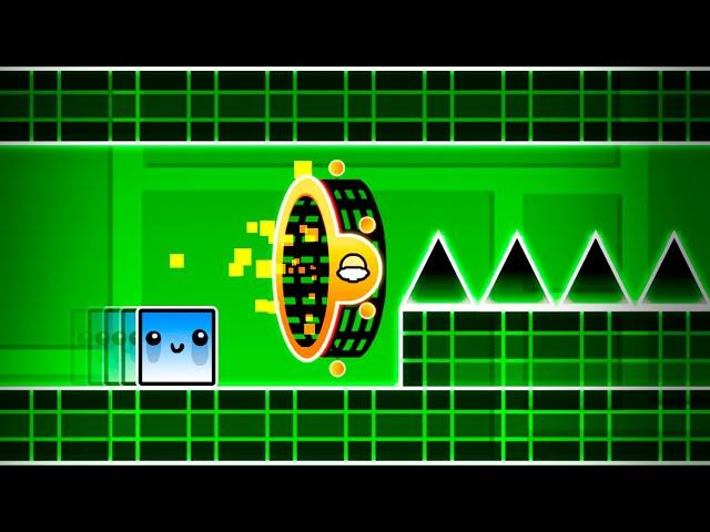 Я попросил игроков построить челлендж на НЛО в Geometry Dash