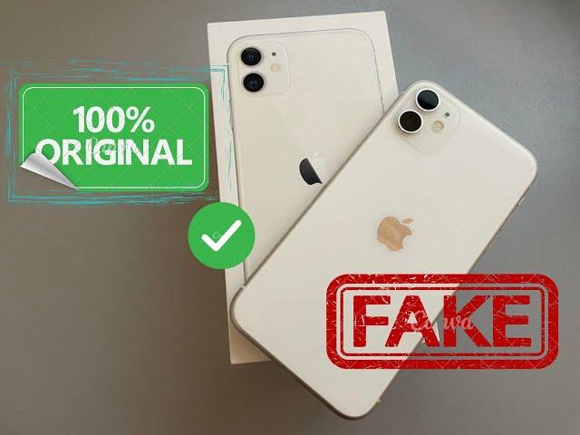 Как отличить оригинал от подделки IPhone.