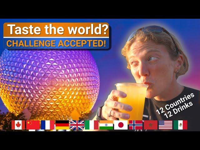 Can we survive drinking around the world at Disneys Epcot?