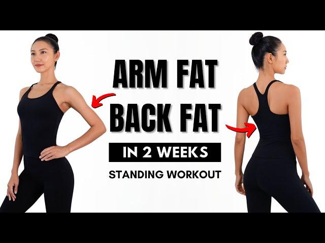 LOSE ARM FAT , BACK FAT in 2 weeks | Bra Bulge, Armpit Fat