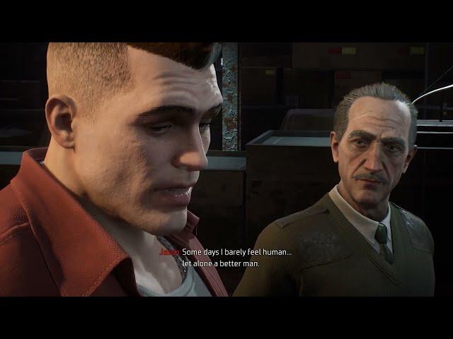 Gotham Knights Red Hood Alfred hug Cutscene