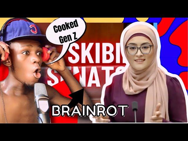 African Gen Z REACTS To Politician Speaking Their Language || Senator Skibidi