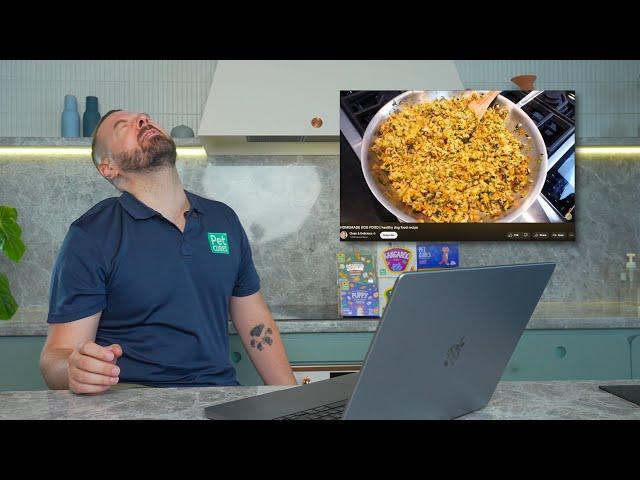 PhD Nutritionist Reacts to Home-Cooked Dog Food