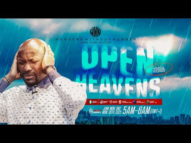Apostle Suleman LIVE: OPEN HEAVENS! || WWN #Day 12- JUNE Edition || 17TH JUNE. 2025