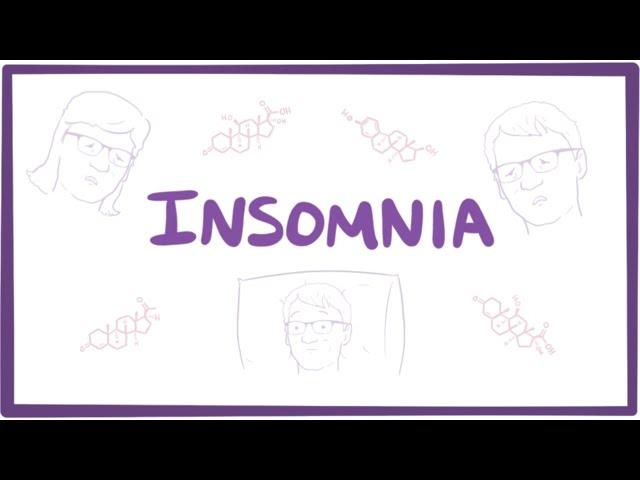 Insomnia - causes, symptoms, diagnosis, treatment & pathology