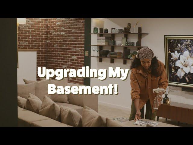 Giving Our Basement a Makeover With Cozey Furniture