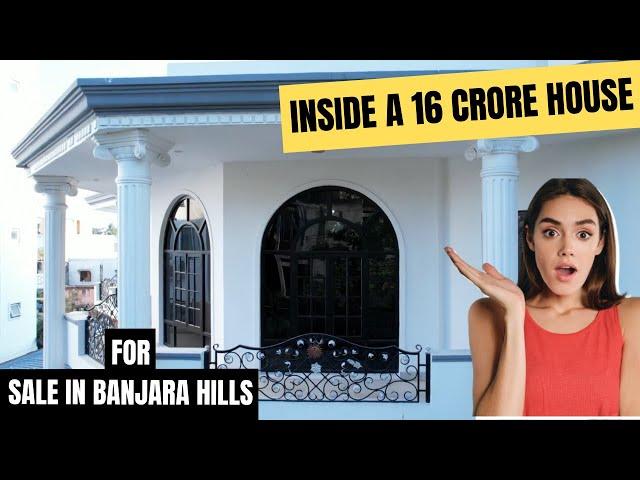 ₹ 1,60,000,000 | Premium House for Sale in Hyderabad | A House Worth 16 crore #banjarahills