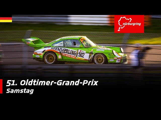 51. Oldtimer-Grand-Prix: Samstag