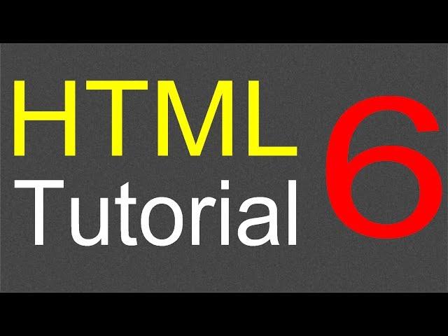 HTML Tutorial for Beginners - 06 - Creating links within same web page