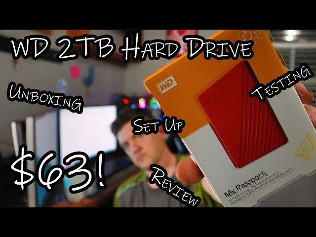 WD My Passport 2TB Unboxing Review Installation and Setup, Full Review