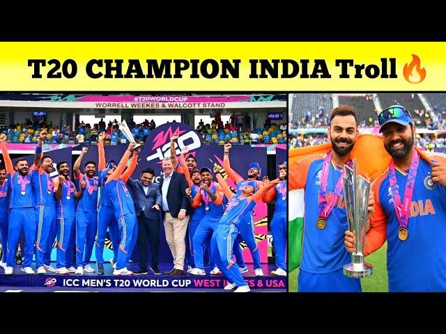 India Won T20 World Cup 2024 Memes Virat Kohli Rohit Sharma Retirement IND vs SA Troll