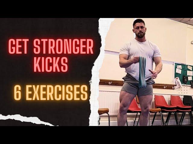 Get Stronger kicks - 6 exercises with minimal equipment