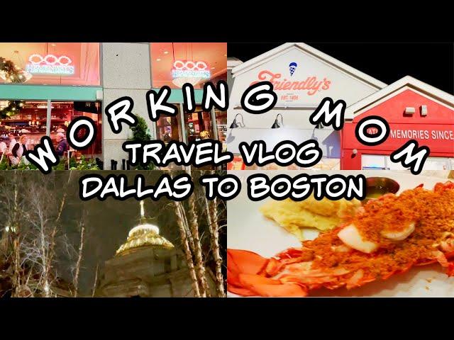 WORKING MOM TRAVEL VLOG | WHAT WE DID AND ATE IN BOSTON & PROVIDENCE