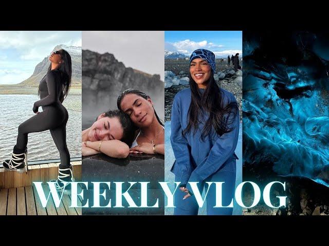 WEEKLY VLOG  (be my plus one and lets travel to ICELAND! the most BEAUTIFUL surreal trip ever wow)