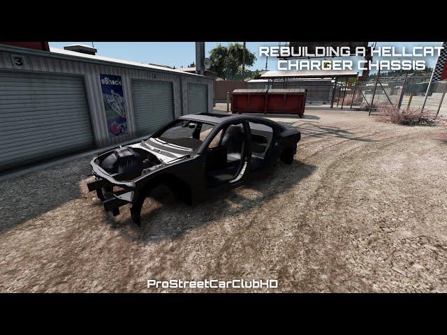 BeamNG RP EP1: Preparing To Rebuild A Hellcat Charger From The Junkyard| BeamNG Roleplay