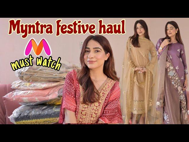 Best Myntra HAUL so far!! MUST WATCH #myntrahaul #myntra