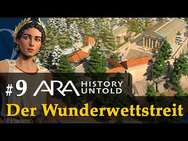 #9: Der Wunderwettstreit  Let's Play Ara: History Untold  Angespielt / Gameplay / Deutsch