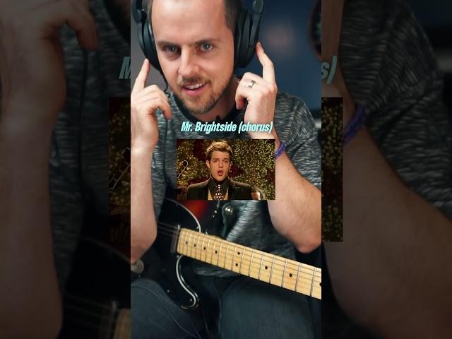 I see you little chorus riff (Mr. Brightside)