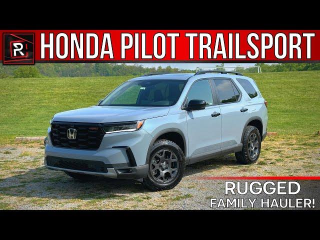 The 2023 Honda Pilot Trailsport Is A Family Friendly 3-Row SUV With A Rugged Flair