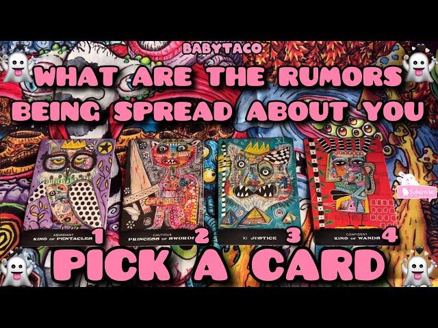 WHAT ARE THE RUMORS BEING SPREAD ABOUT YOU  PICK A CARD #allsigns #tarot #pickacard #gossip