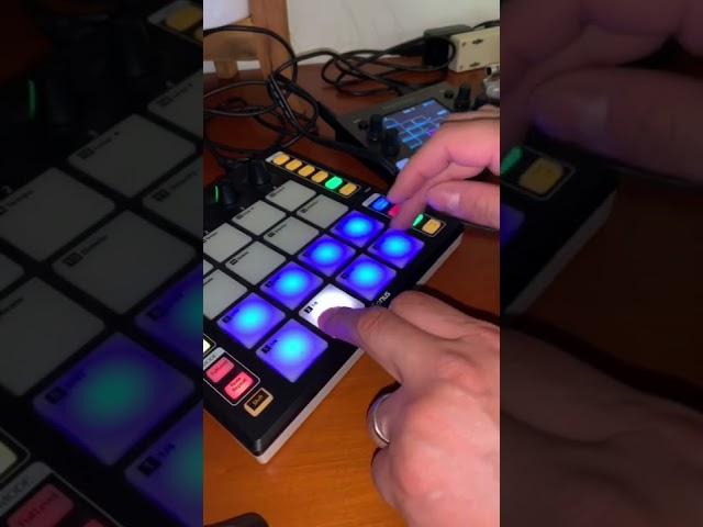 Trap drums with 1010music black box and ATOM pad controller