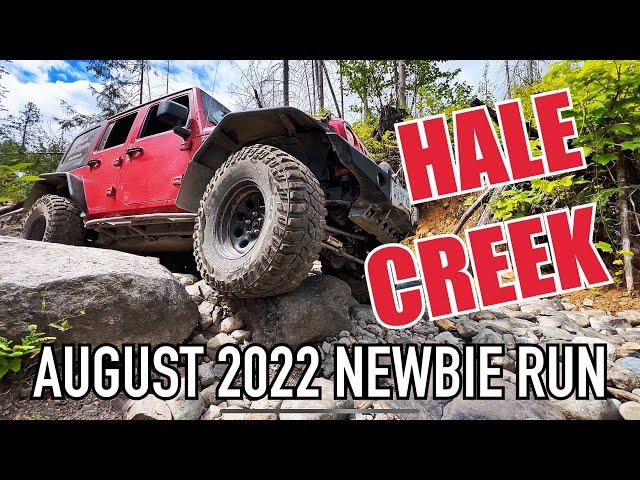 Hale Creek August 2022 Newbie Run