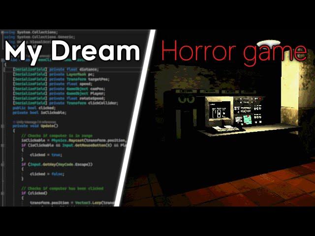 Making my dream retro horror game | Devlog Ep. 1