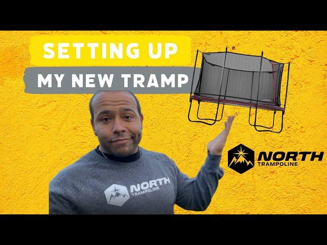 My North Trampoline is HERE | North Performer Revolution - North Trampoline