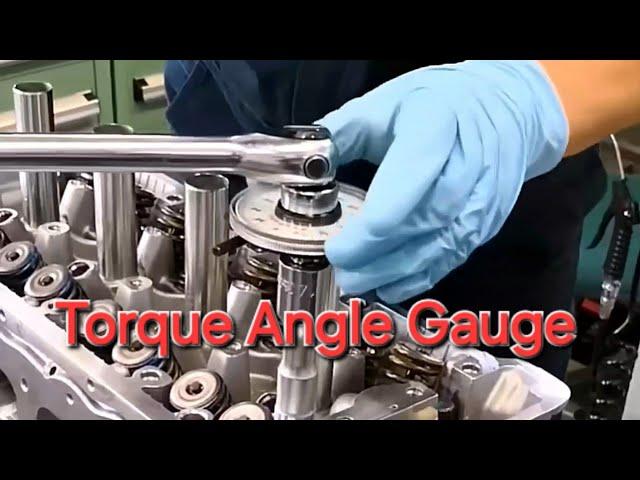 Reviews Mechanic Tools | Tighten Cylinder Head Bolts with Torque Angle Gauge