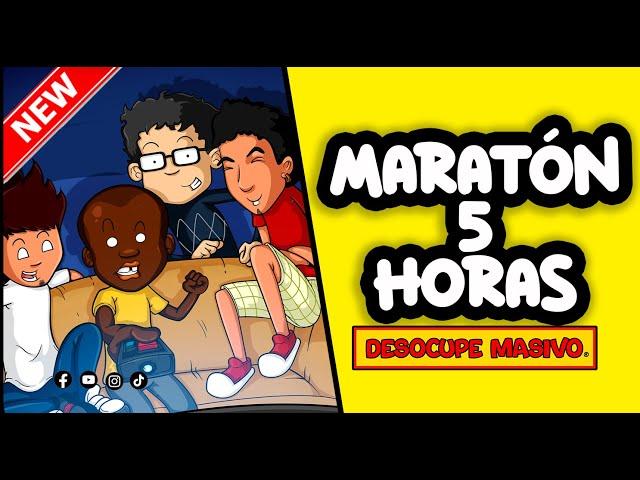 Maratón de 5 horas con DESOCUPE MASIVO   SERIE WEB ANIMADA COLOMBIANA