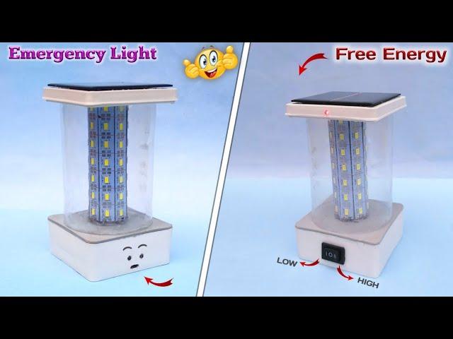 How to Make Solar Emergency Light at Home | Emergency Solar Light |  Emergency Light Kaise Banaye