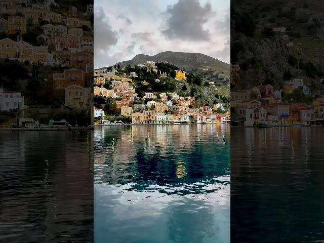 Cool afternoon - Positive energy and relaxing thoughts Symi island Greece - Symi port #symi