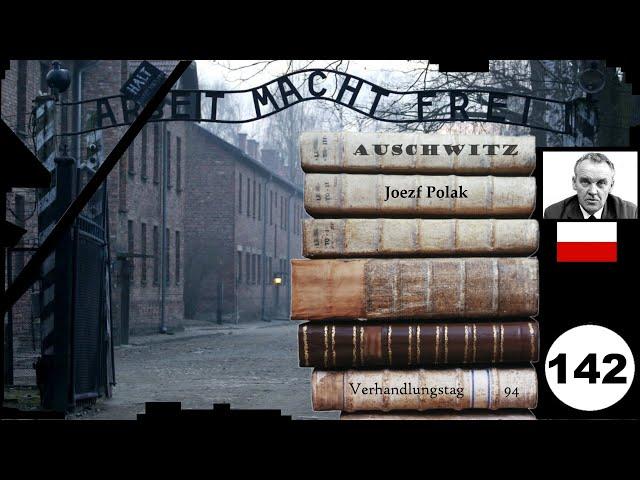 (142) Zeuge:  Jozef Polak - Frankfurter-Auschwitz-Prozess