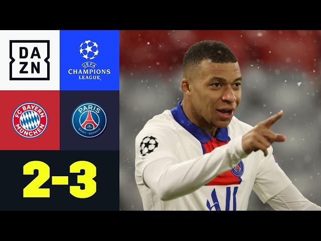 Mbappé eiskalt! Bayerns Aufholjagd reicht nicht: FC Bayern - PSG 2:3 | UEFA Champions League | DAZN