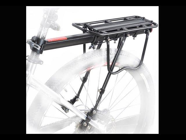 Bike Rear Rack, MTB Carrier Aluminum Rack Installation Guide