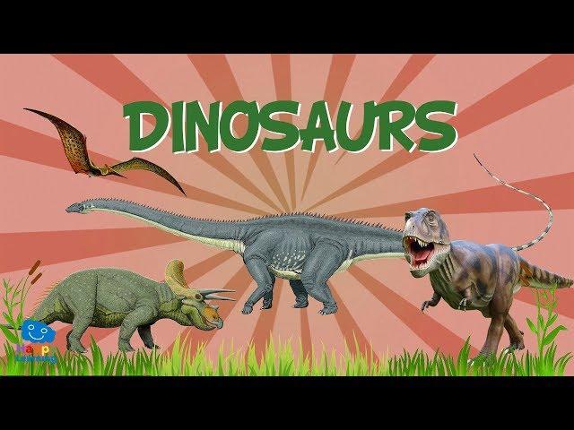 DINOSAURS: all you need to know | Educational Videos for Kids