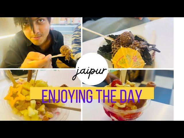 Going jaipur to eat only ice-cream !! Enjoying the day ️|| AK VLOGS