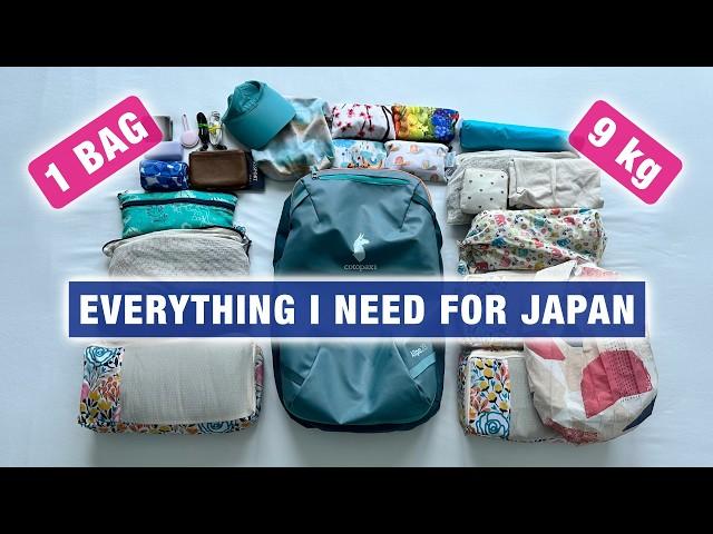 JAPAN One Bag Travel Packing List with NEW Cotopaxi Allpa 28L Backpack