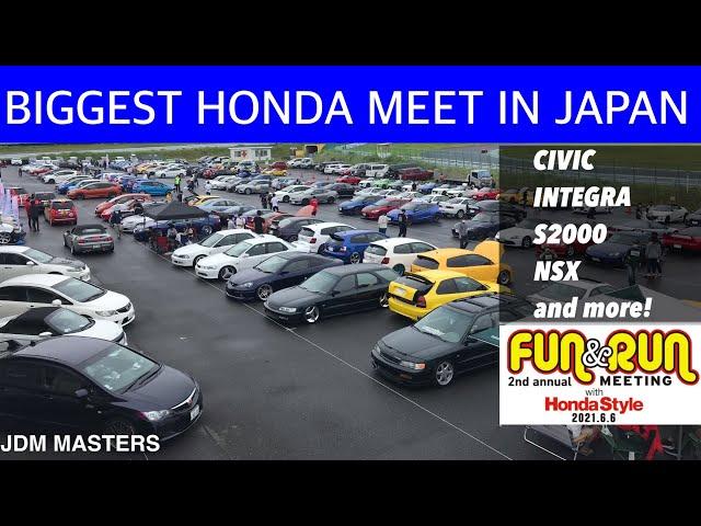 All the best Honda sports cars in one meet in Japan! We attend Honda Style Fun&Run / JDM MASTERS