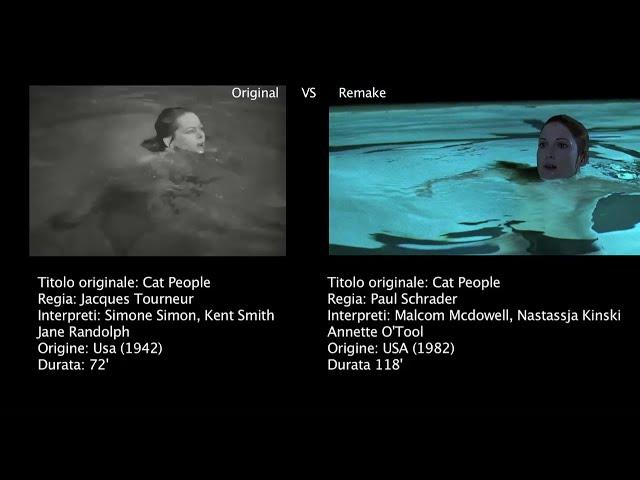 ORIGINAL VS. REMAKE - Il bacio della pantera (Cat people) - J. Tourneur vs. P. Schrader