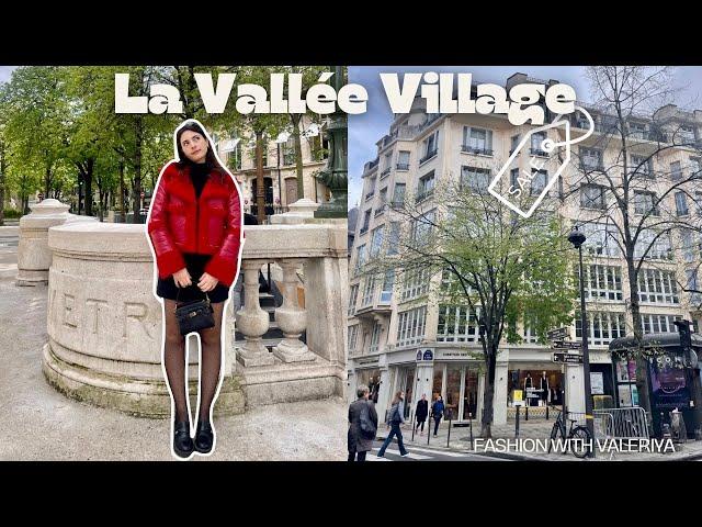 LUXURY SHOPPING DAY IN PARIS | La Vallée Village Outlet !! Fashion with Valeriya