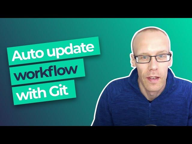 WordPress development workflow using auto updates and gitignore