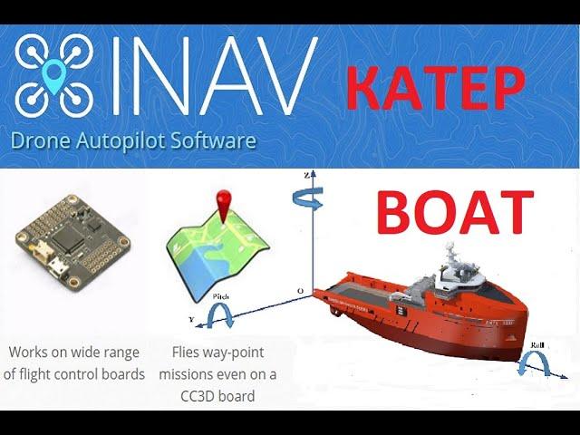 Настройка inav для катера