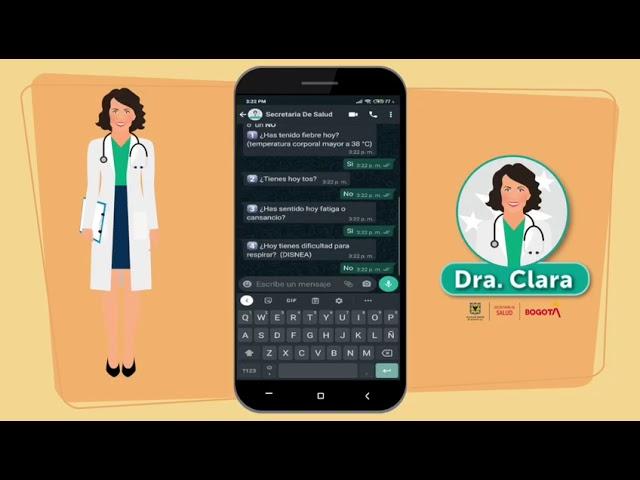 La Doctora Clara, la asistente virtual de la Secretaría de Salud